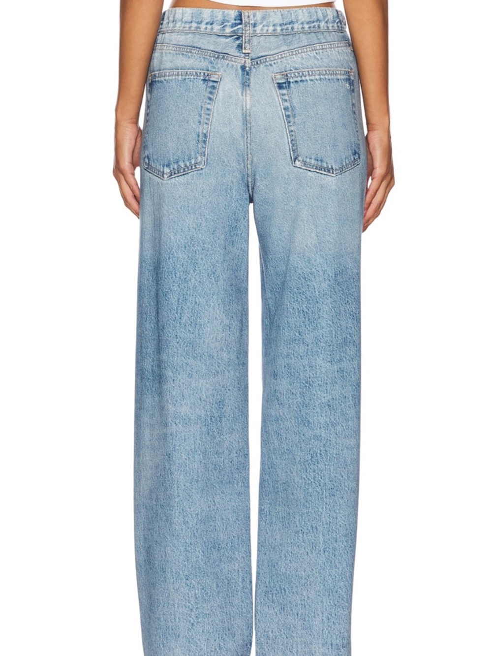 rag & bone Miramar Wide-Leg Jeans in Valentina - Picture 3 of 6
